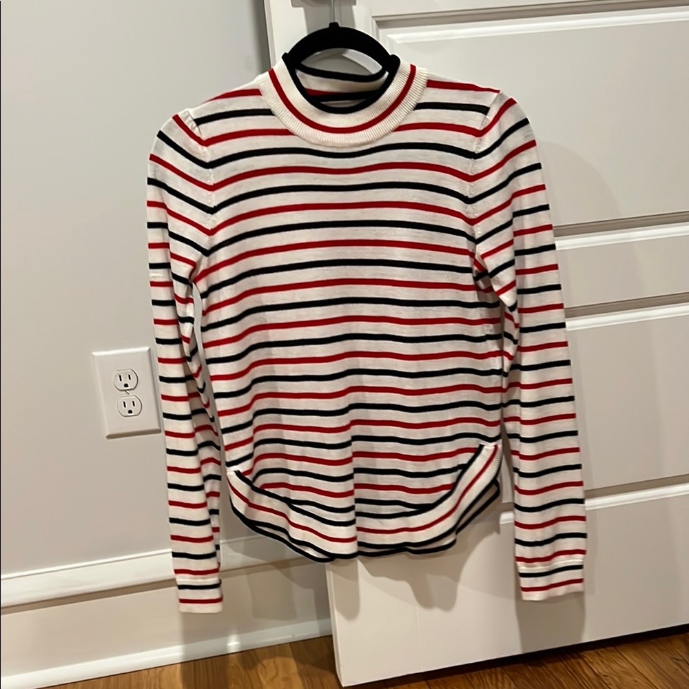 Sportsgirl Australia - Striped Long Sleeve Knit Top